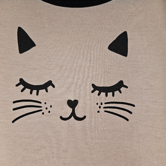 Kitty Top by LulaRoe, size Medium, peach with black trim, Never worn - Picture 3 of 5